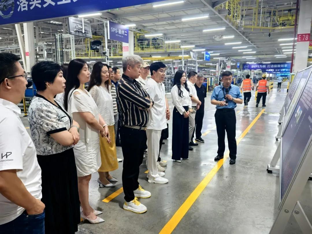 商会走进比亚迪济南园区，共探合作新机遇
